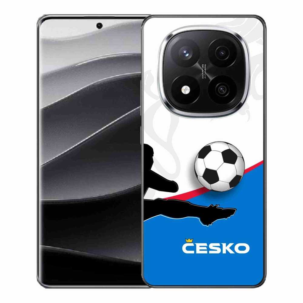 Gélový kryt mmCase na Xiaomi Redmi Note 14 Pro+ 5G - futbal Česko 3