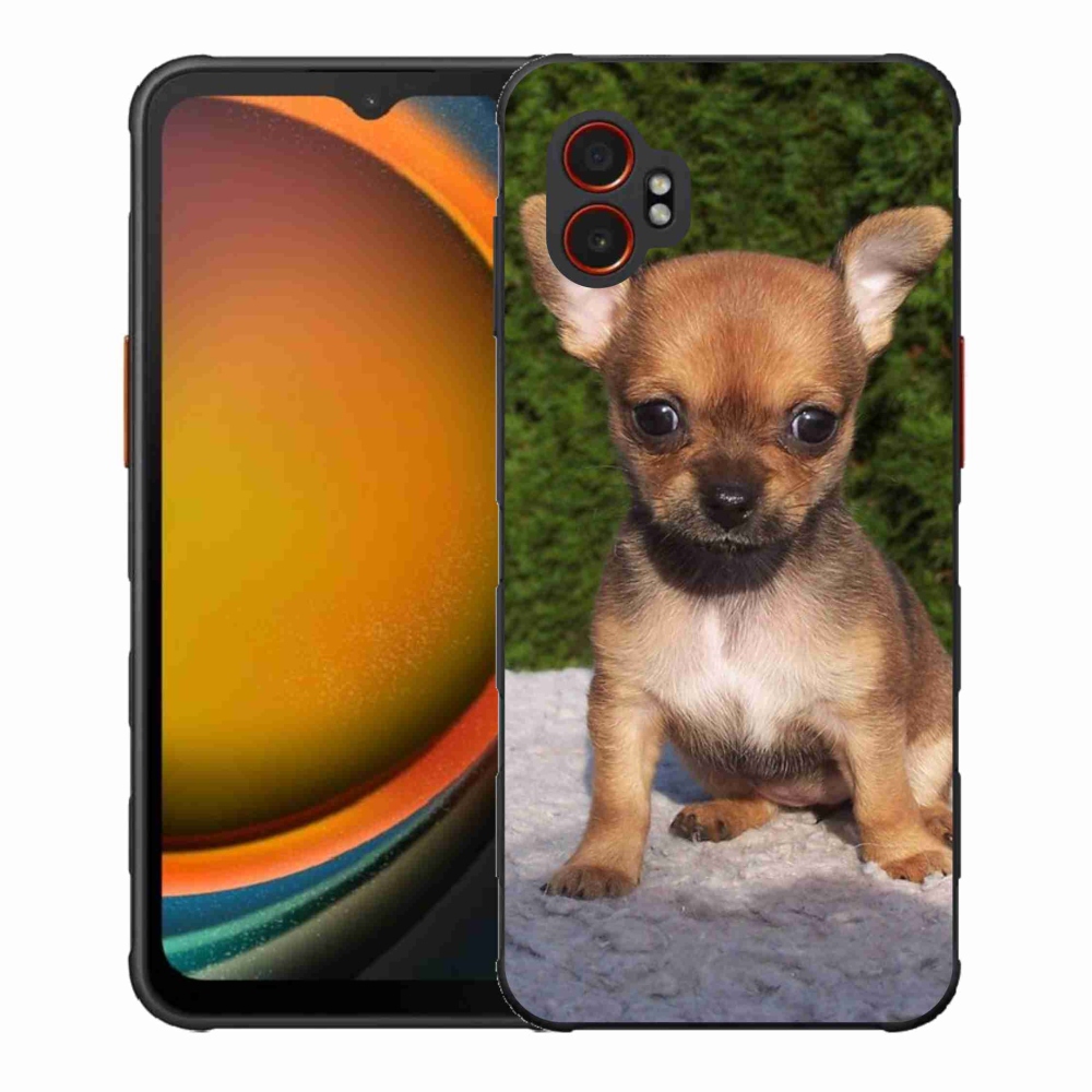 Gélový kryt mmCase na Samsung Galaxy Xcover 7 Pro - čivava 3