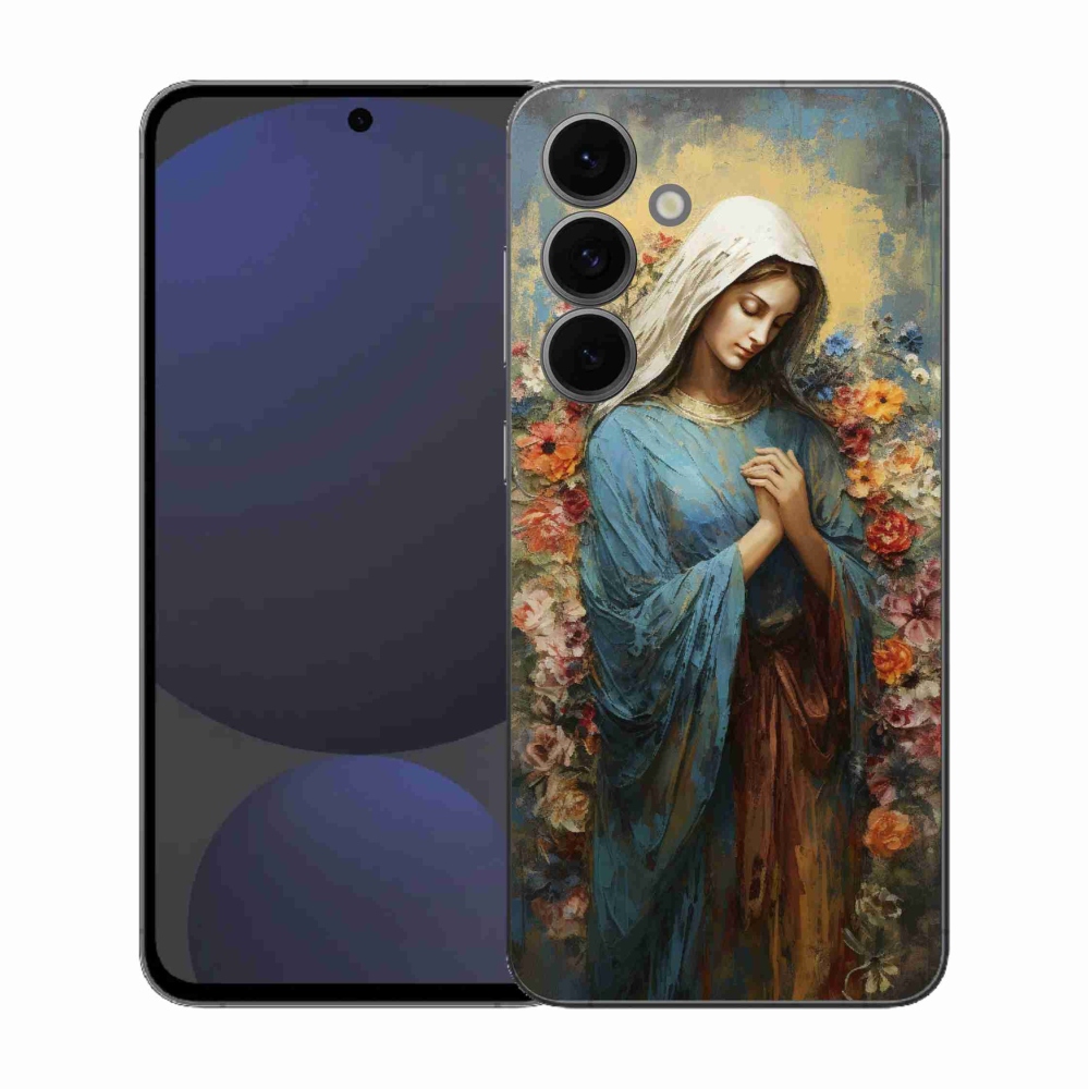 Gélový kryt mmCase na Samsung Galaxy S25 FE - svätá žena