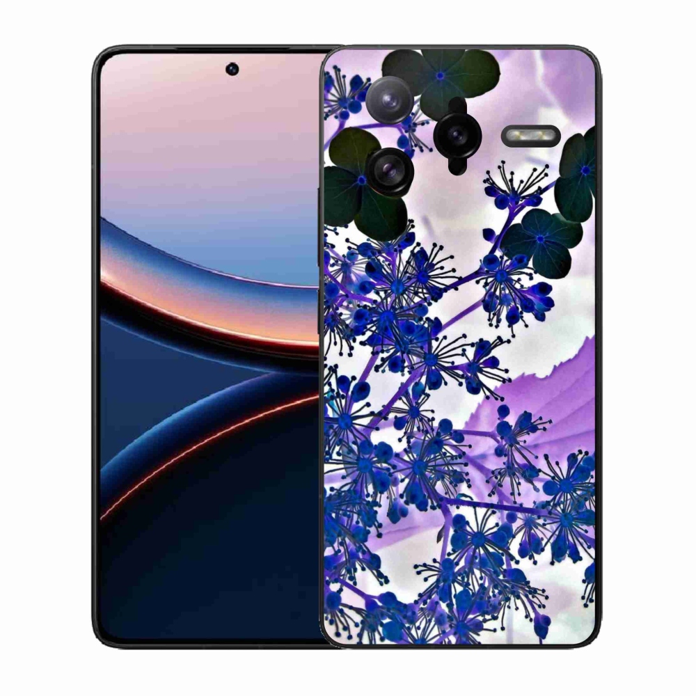 Gélový kryt mmCase na Xiaomi Poco F7 Ultra - kvet hortenzie