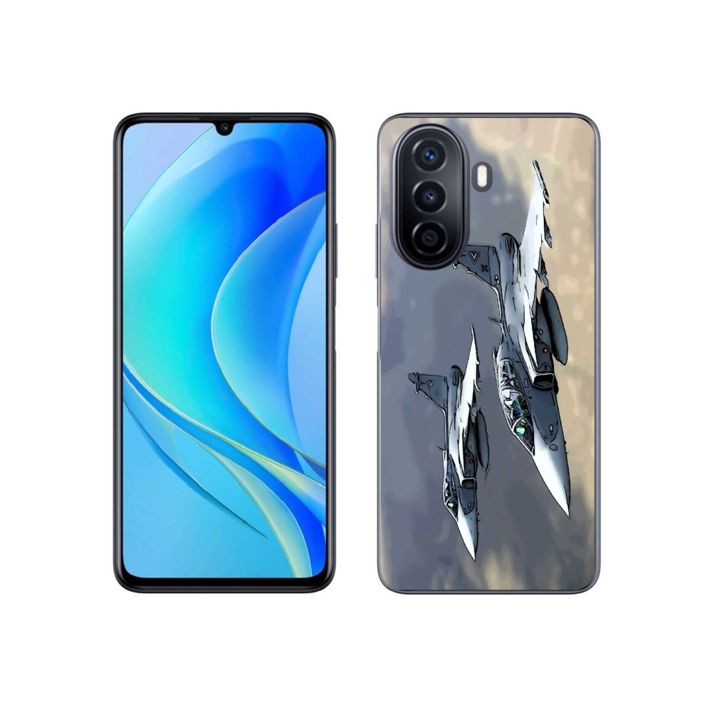 Gélový kryt mmCase na Huawei Nova Y70 - stíhačky