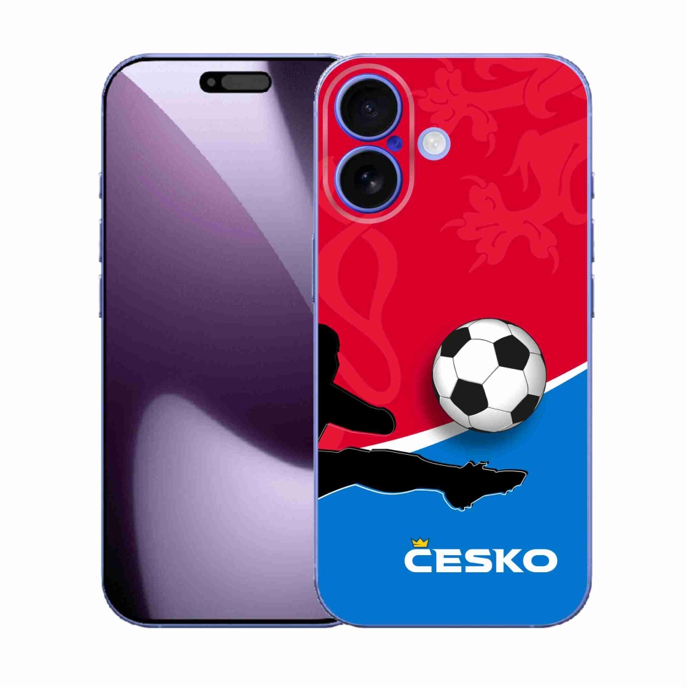 Gélový kryt mmCase na iPhone 17 - futbal Česko 2