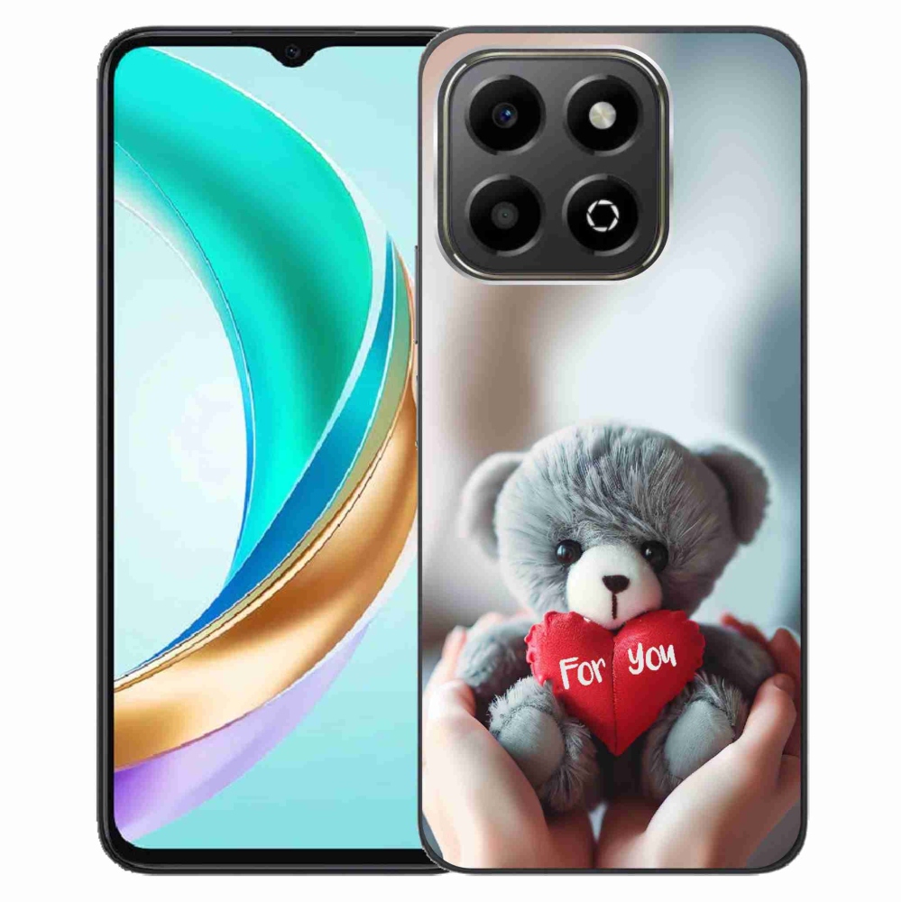 Gélový kryt mmCase na Honor X6b - medvedík pre zamilovaných