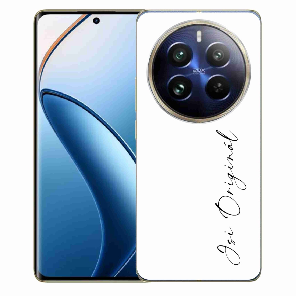 Gélový kryt mmCase na Realme 12 Pro 5G/12 Pro+ 5G - si originál biele pozadie