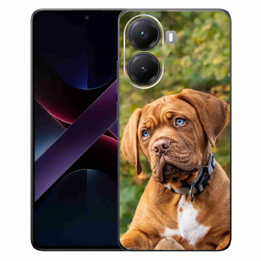 Gélový kryt mmCase na Xiaomi Poco X7 Pro 5G - šteňa