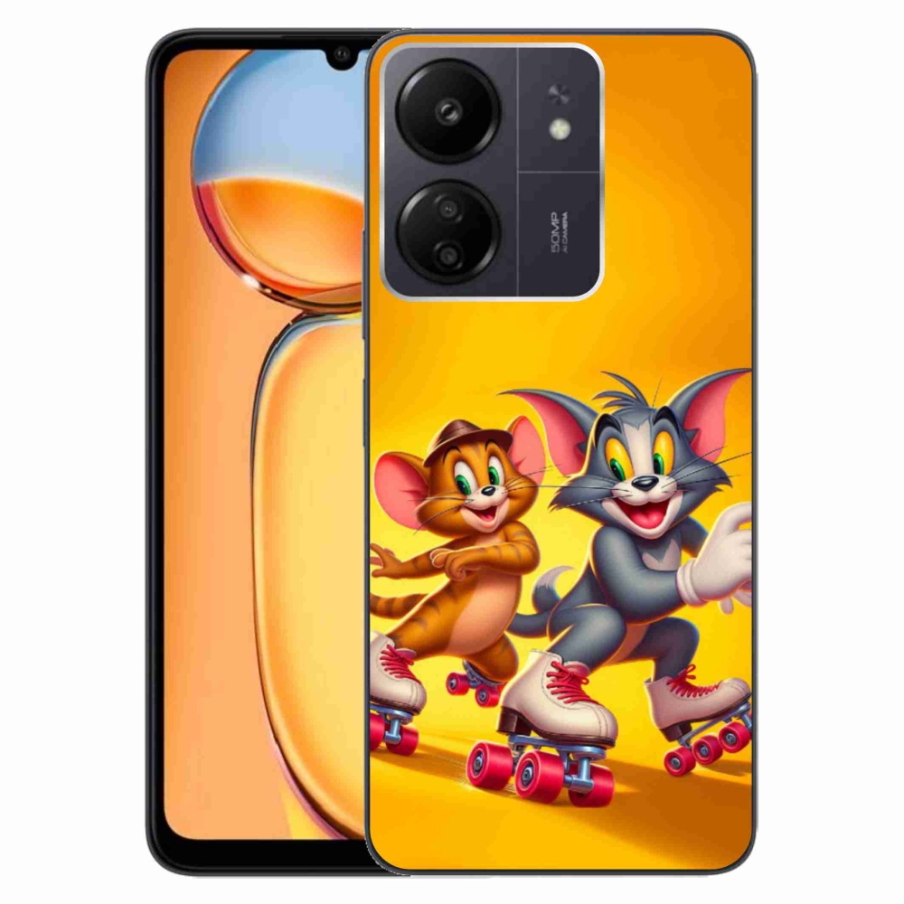 Gélový kryt mmCase na Xiaomi Poco C65/Redmi 13C - tom a jerry