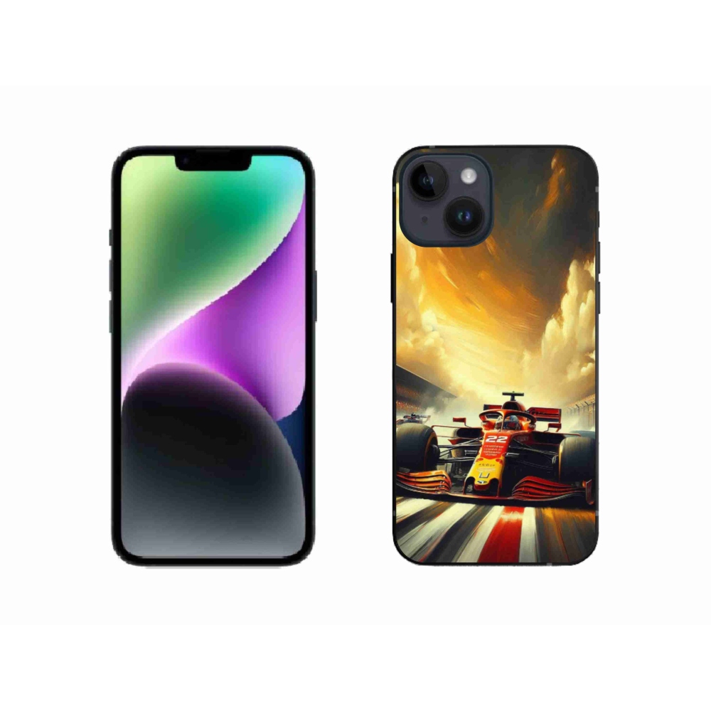 Gélový kryt mmCase na iPhone 14 - formula 2