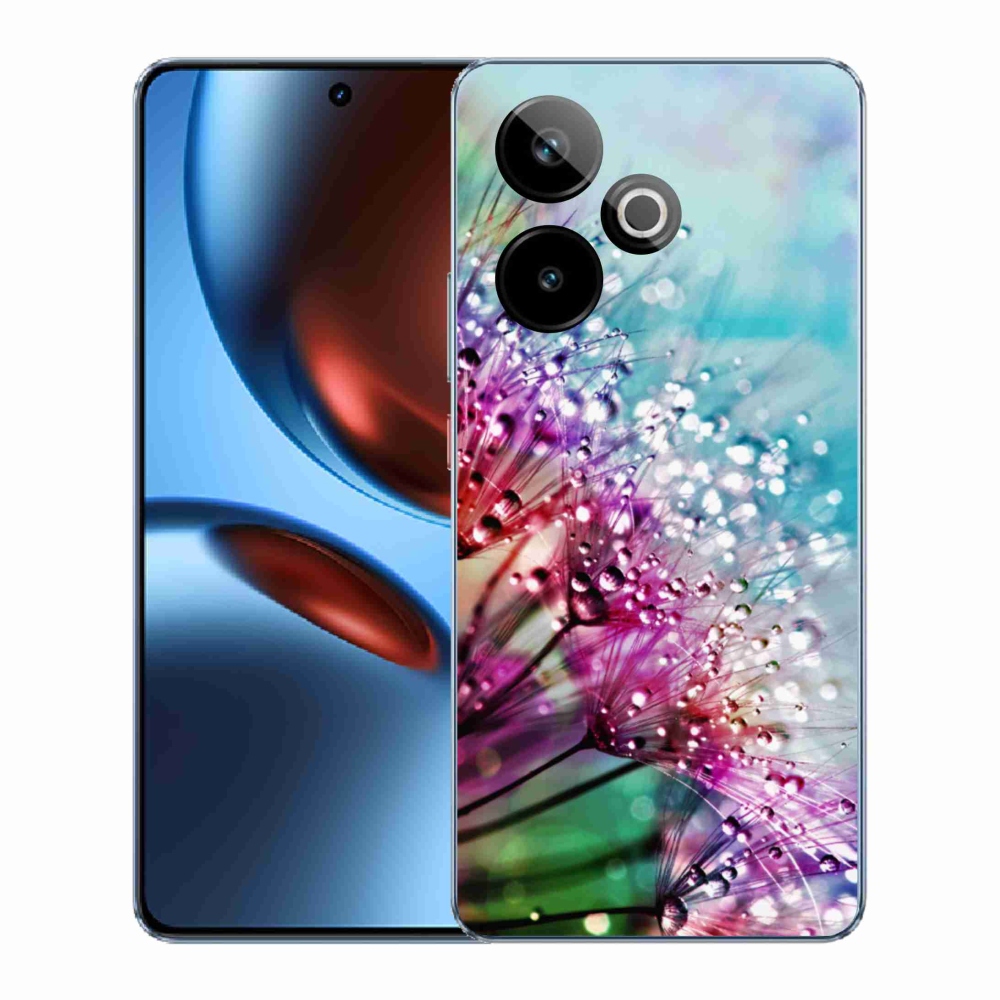 Gélový kryt mmCase na Realme GT 7 5G/GT 7T 5G - farebné kvety