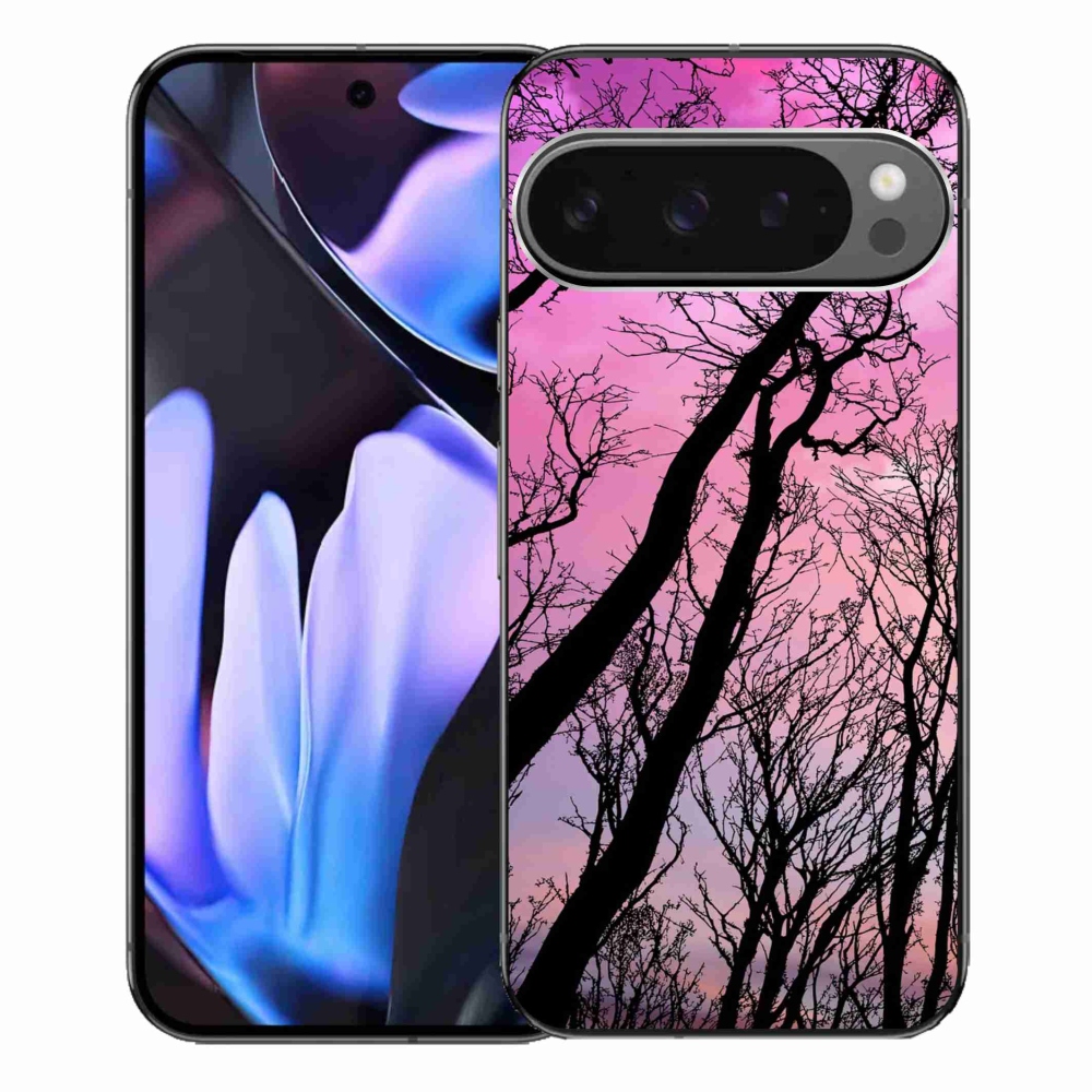 Gélový obal mmCase na Google Pixel 9 Pro XL - opadané stromy