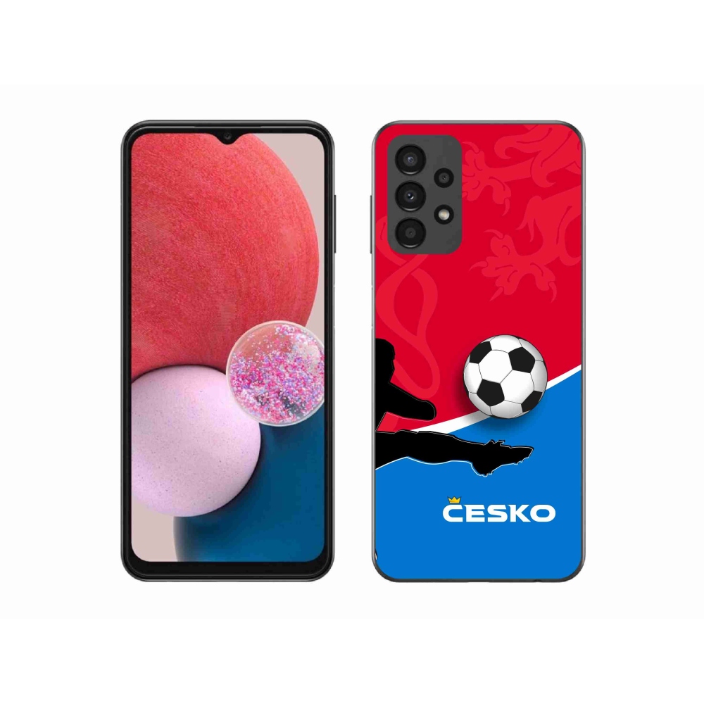 Gélový kryt mmCase na Samsung Galaxy A13 4G - futbal Česko 2