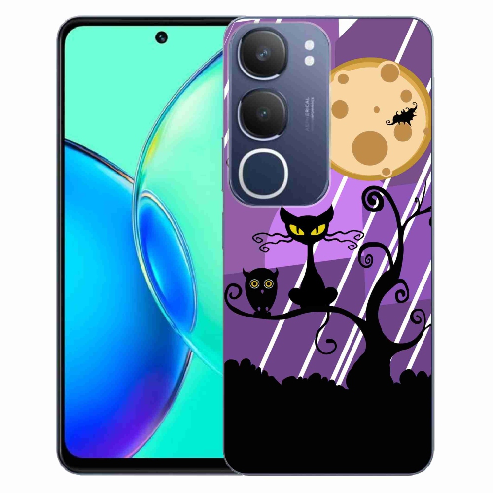 Gélový kryt mmCase na Vivo Y19s - halloween