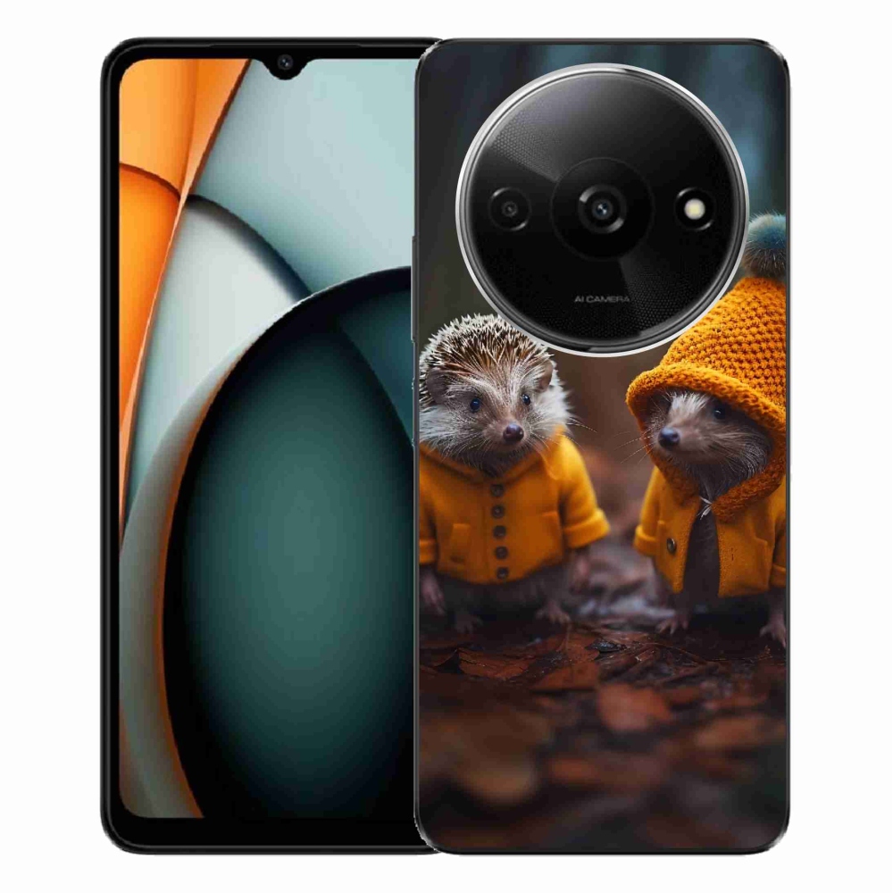 Gélový kryt mmCase na Xiaomi Redmi A3 - ježkovia