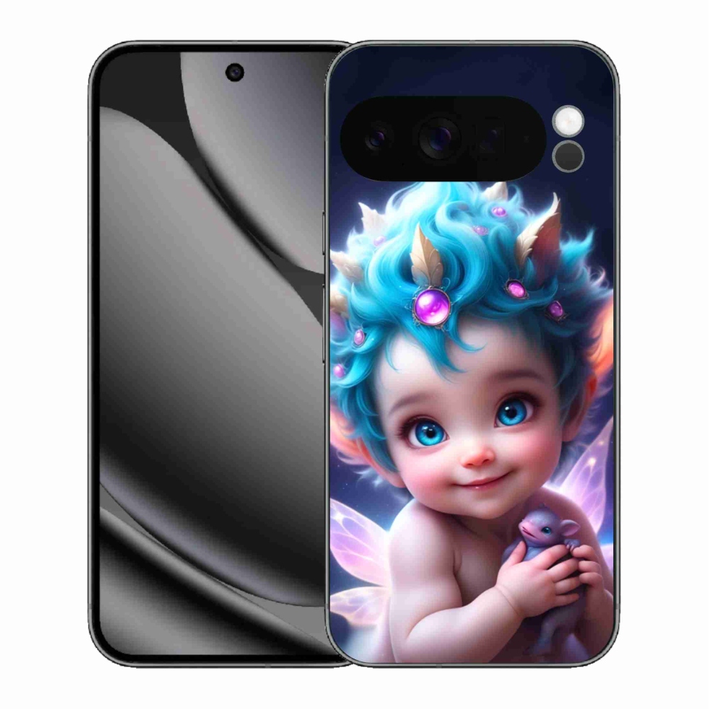 Gélový kryt mmCase na Google Pixel 10 Pro XL - dieťa s motýlími krídlami