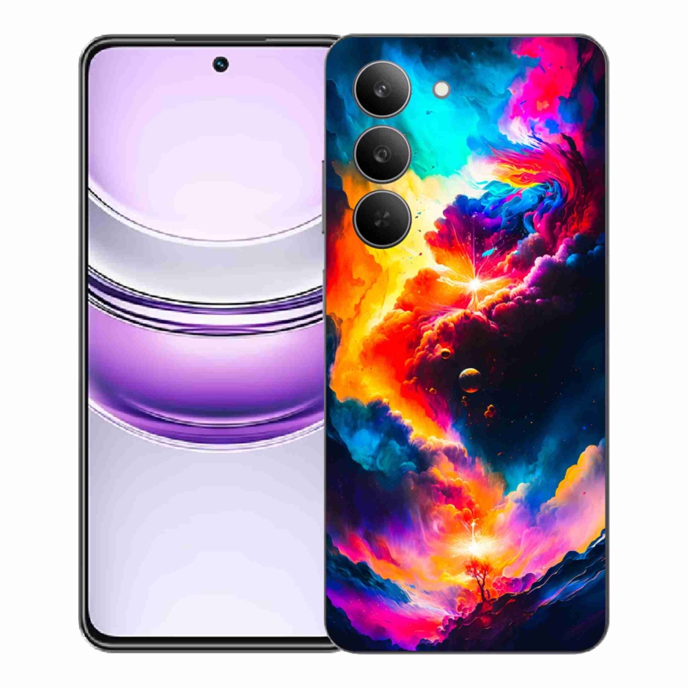 Gélový kryt mmCase na Realme 14x 5G - abstraktný motív