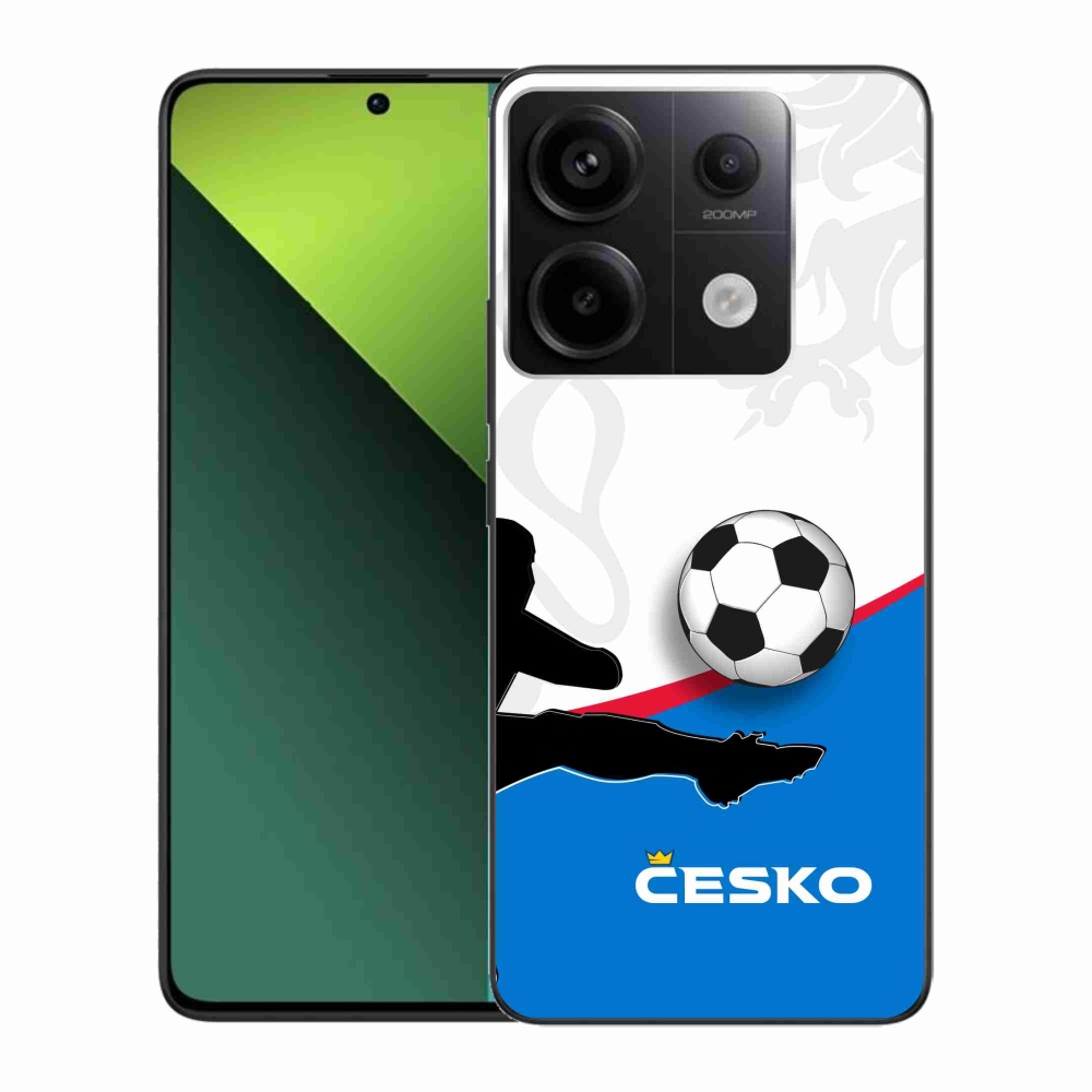 Gélový kryt mmCase na Xiaomi Redmi Note 13 Pro 5G/Poco X6 5G - futbal Česko 3