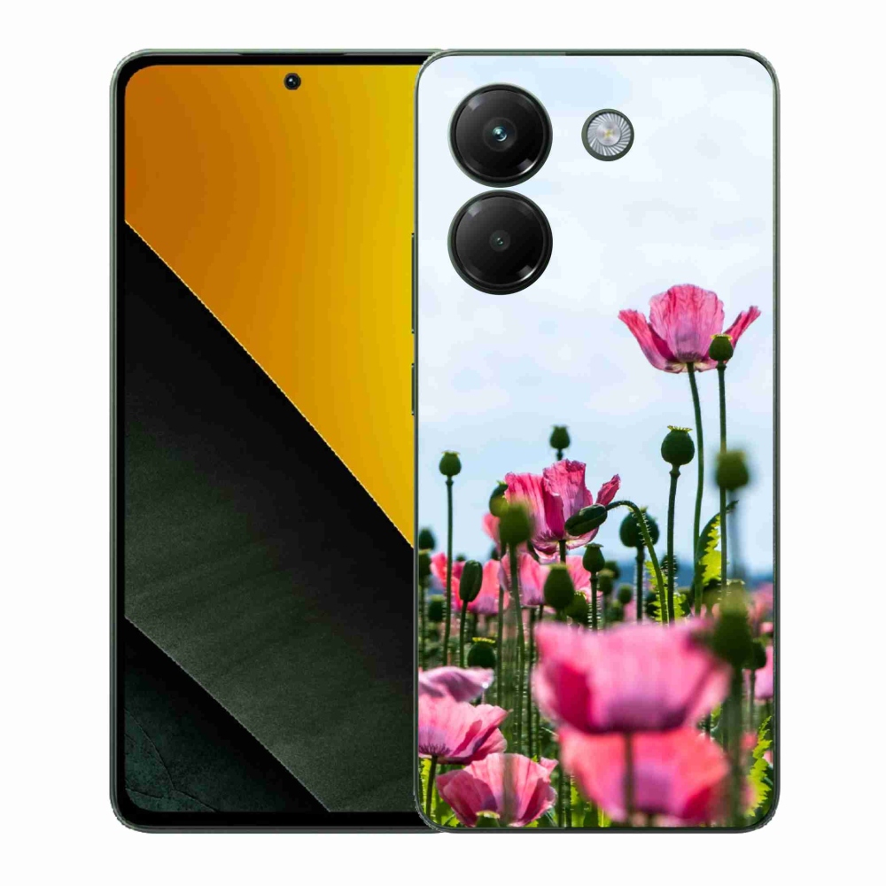 Gélový kryt mmCase na Xiaomi Poco M7 Pro 5G - vlčí mak