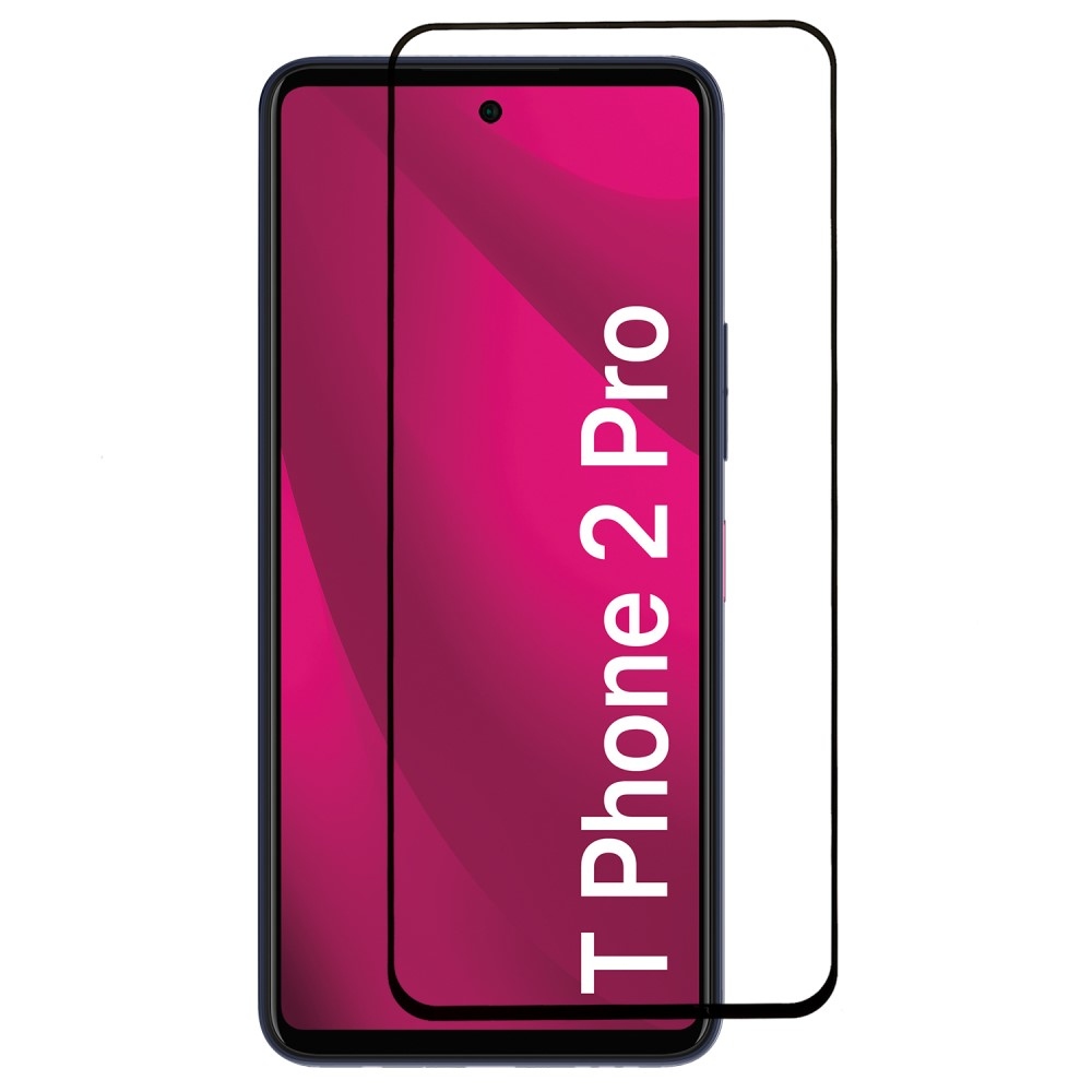 2.5D celoplošné tvrdené sklo na T-Mobile T Phone 2 Pro