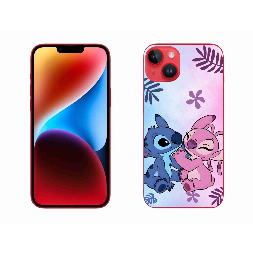 Gélový kryt mmCase na iPhone 14 Plus - stitch 2