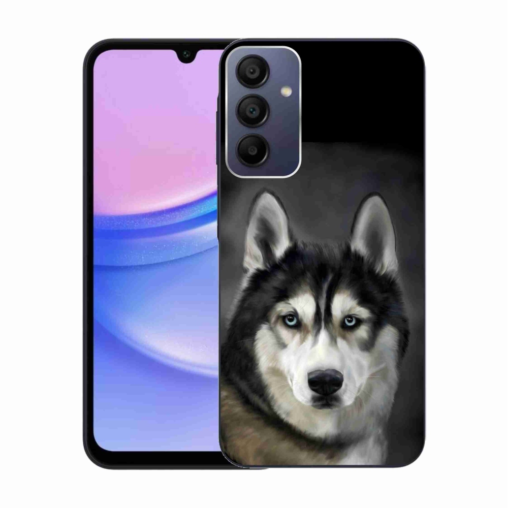 Gélový obal mmCase na Samsung Galaxy A15 4G/5G - husky