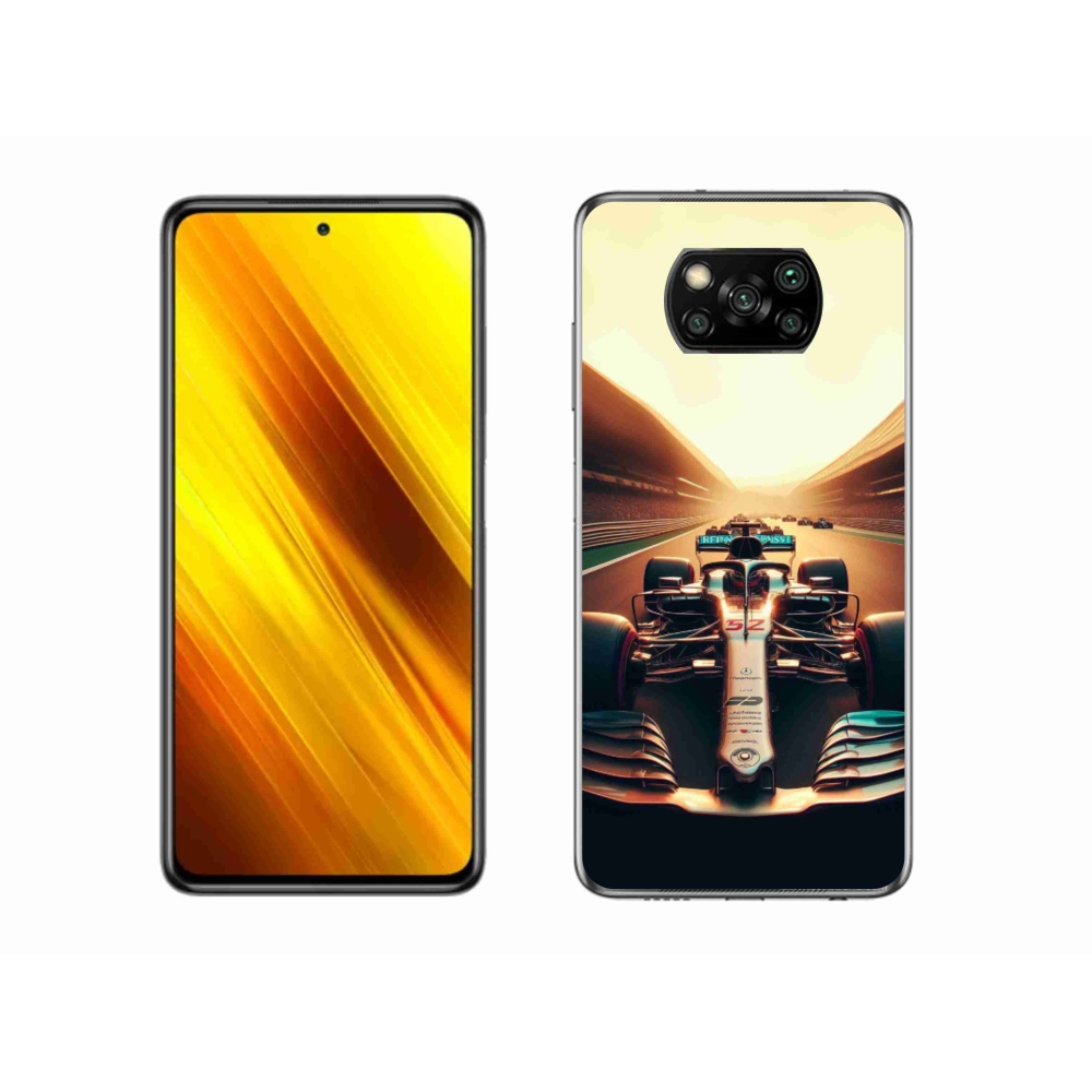 Gélový kryt mmCase na Xiaomi Poco X3 - formula 1