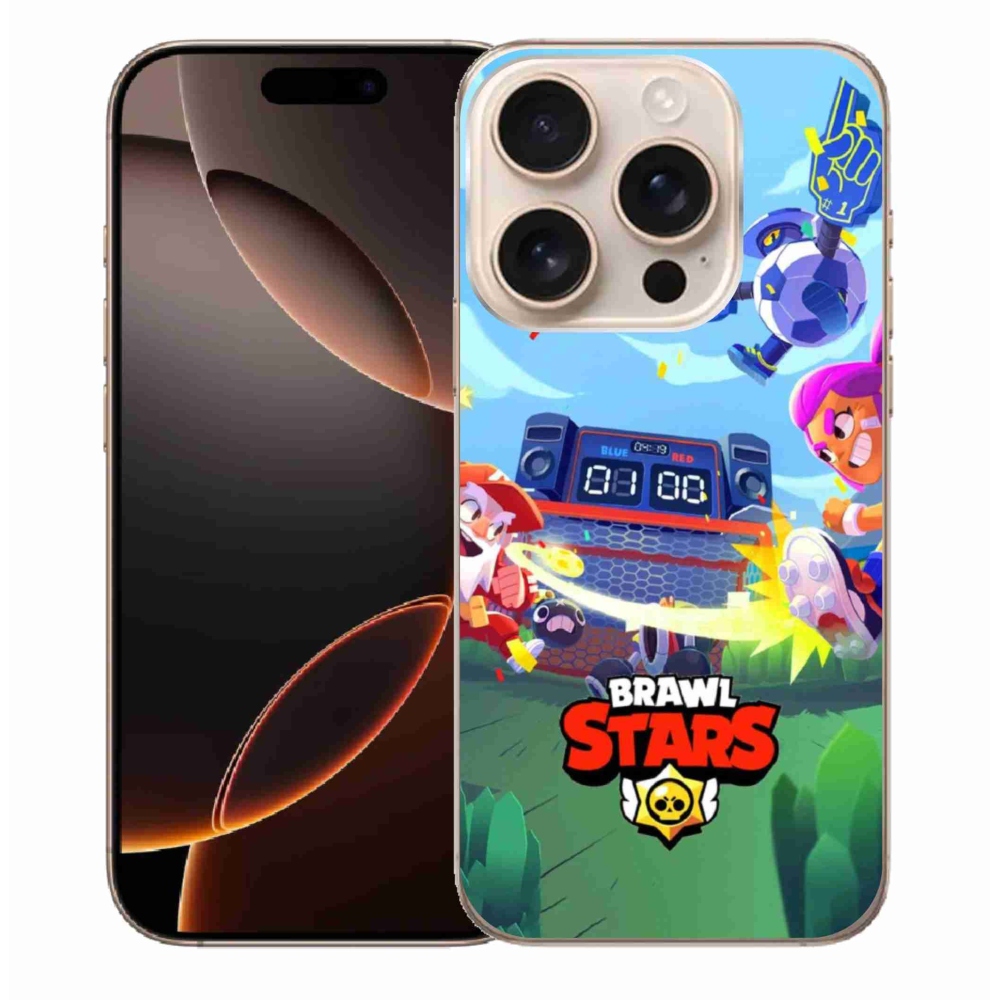 Gélový kryt mmCase na iPhone 16 Pro Max - brawl stars 1