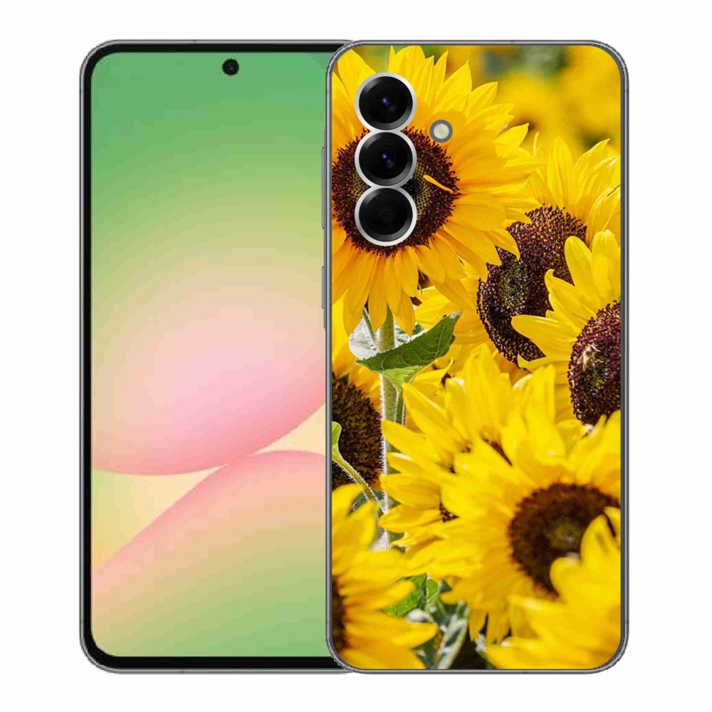 Gélový kryt mmCase na Samsung Galaxy A56 5G - slnečnica
