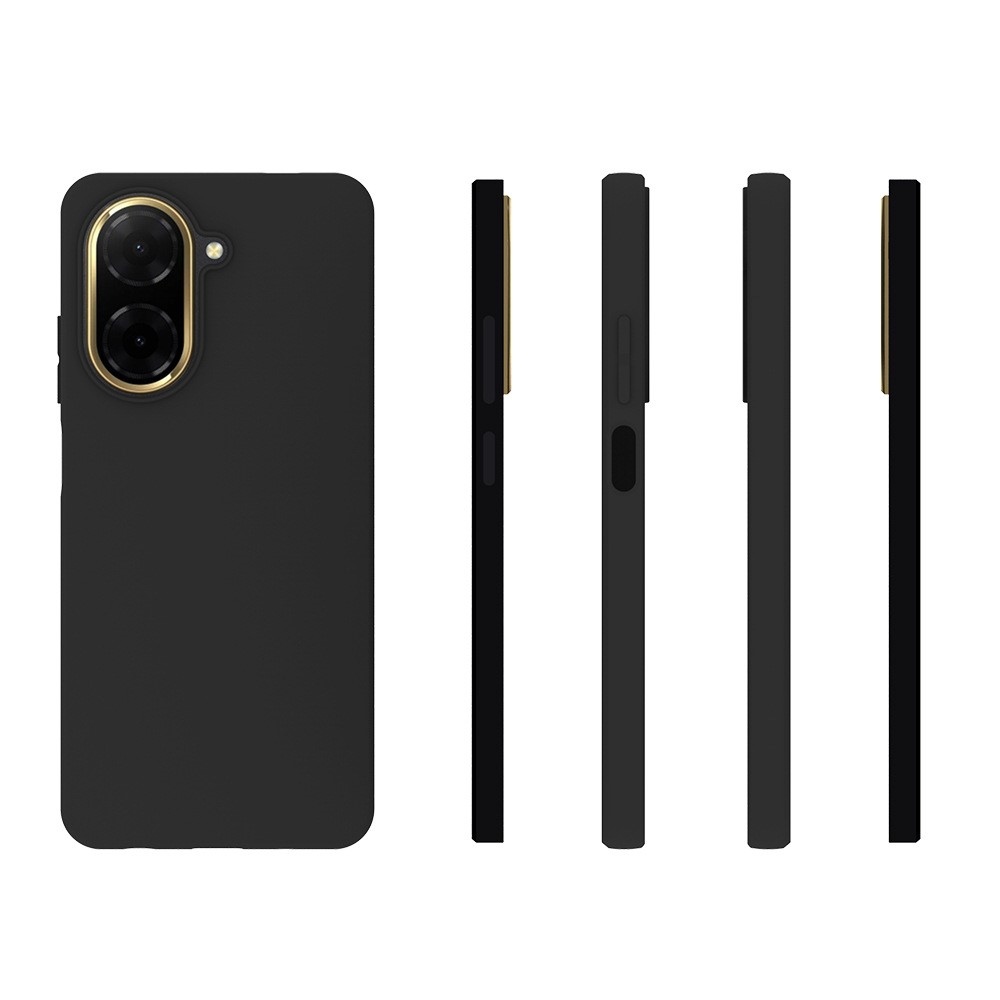 Matný gélový obal na Xiaomi Redmi A5 - čierny