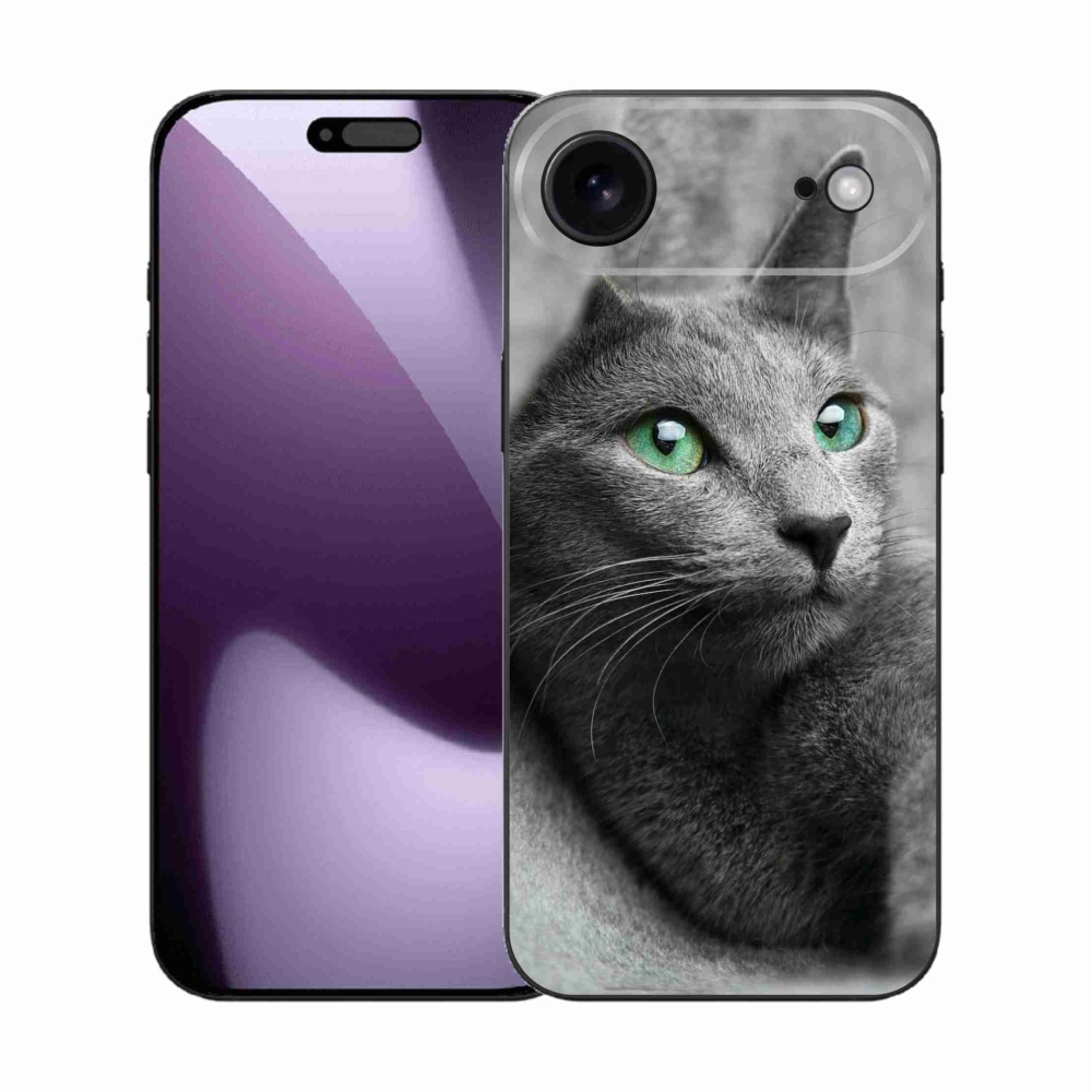 Gélový kryt mmCase na iPhone 17 Air - mačka 2