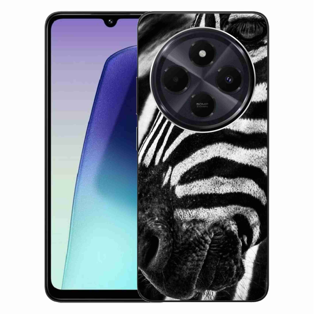 Gélový kryt mmCase na Xiaomi Redmi 14C/Poco C75 - zebra