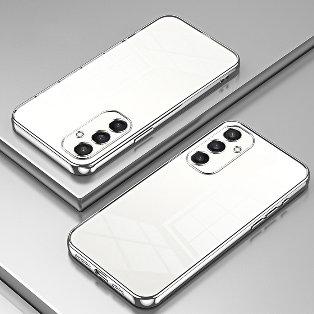 Electro gélový obal na Samsung Galaxy S25 - strieborný