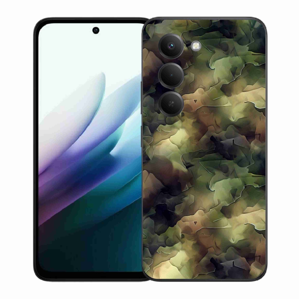 Gélový kryt mmCase na Xiaomi Redmi 15 4G/5G (171mm) - maskáčový vzor 10