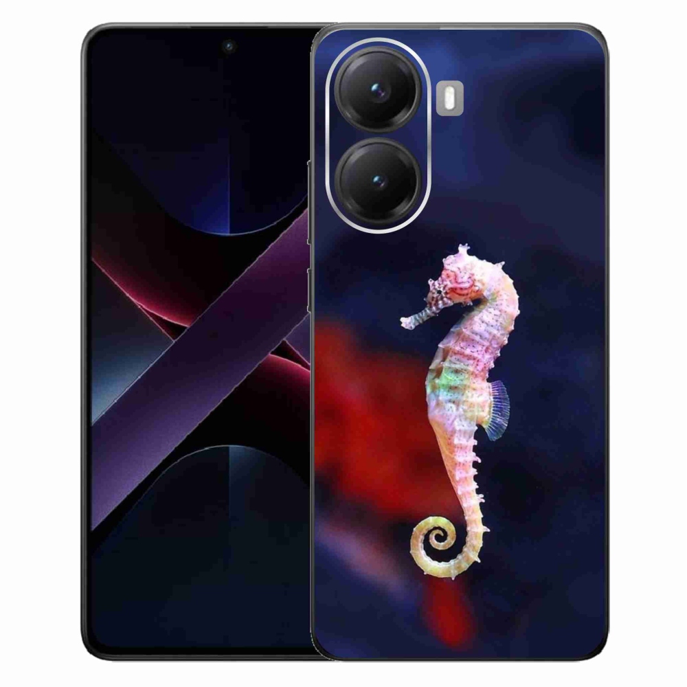 Gélový kryt mmCase na Xiaomi Poco X7 Pro 5G - morský koník