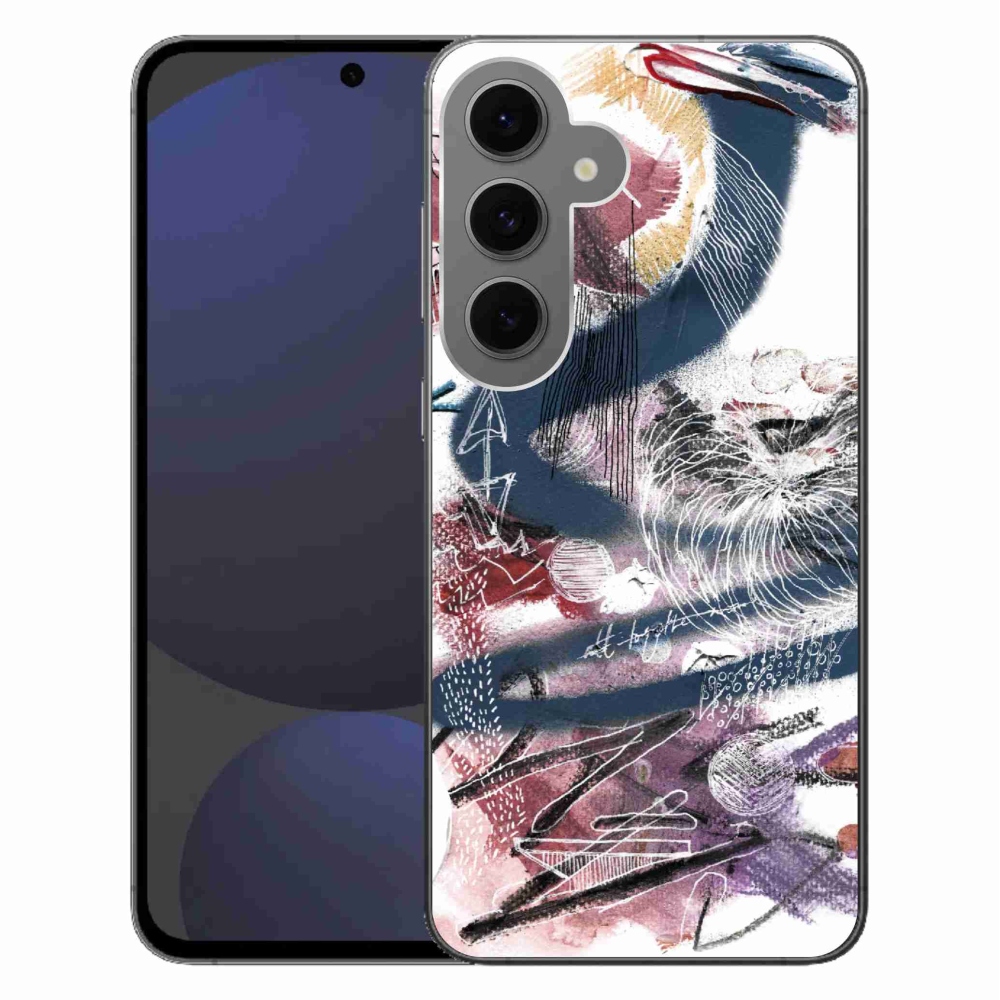 Gélový kryt mmCase na Samsung Galaxy S24 FE - abstraktný motív 28
