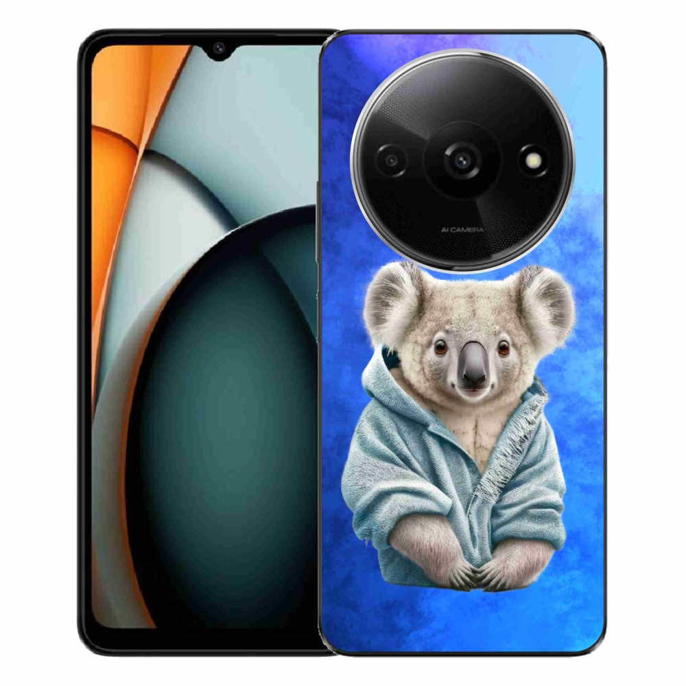 Gélový kryt mmCase na Xiaomi Redmi A3 - koala vo svetri