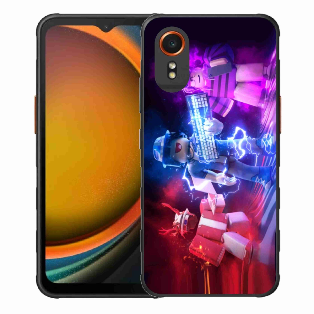 Gélový kryt mmCase na Samsung Galaxy Xcover 7 - roblox