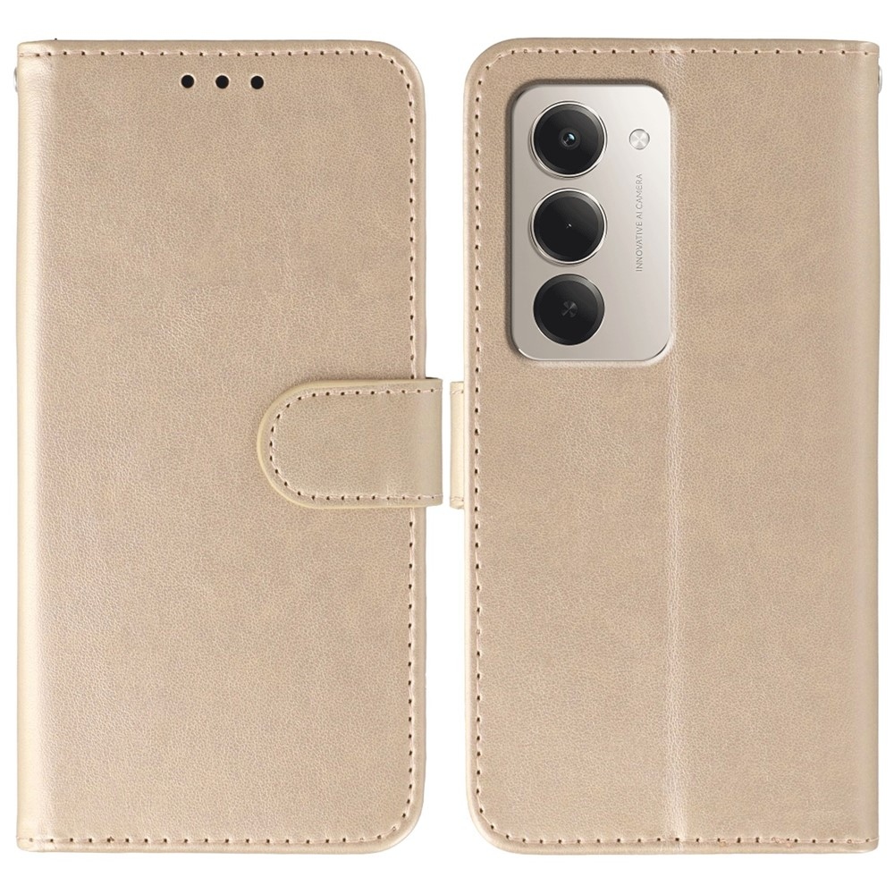 Clots knižkové púzdro na Xiaomi Redmi 15 5G - ružovozlaté
