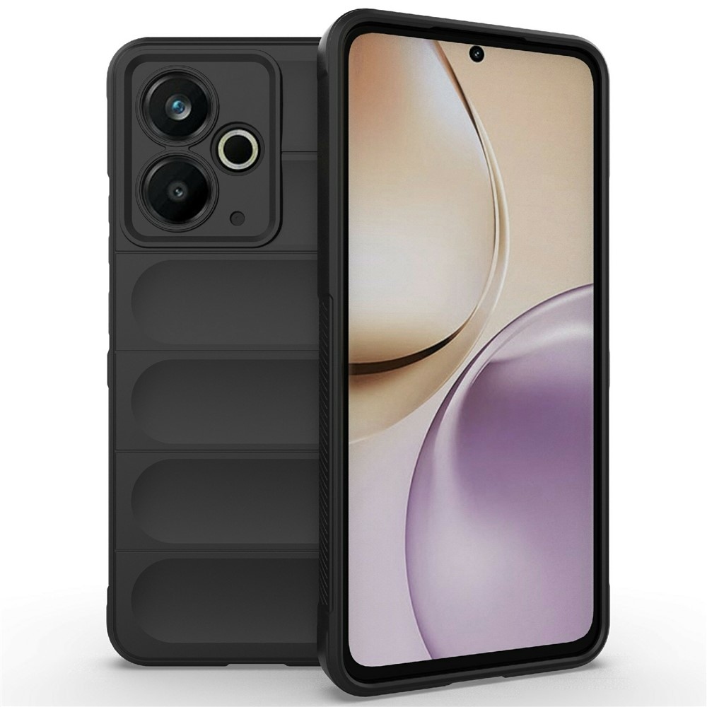 Rugg odolný gélový obal na Realme 14T 5G - čierny
