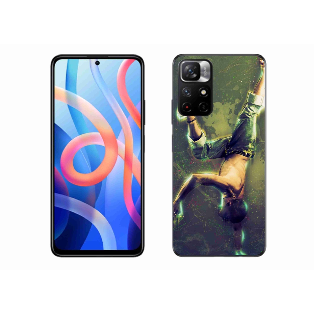 Gélový kryt mmCase na Xiaomi Poco M4 Pro 5G - breakdance