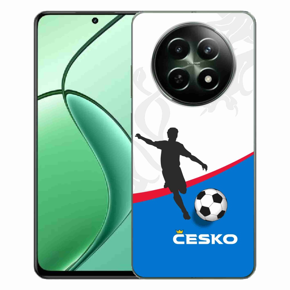 Gélový kryt mmCase na Realme 12 5G/12x 5G - futbal Česko 1