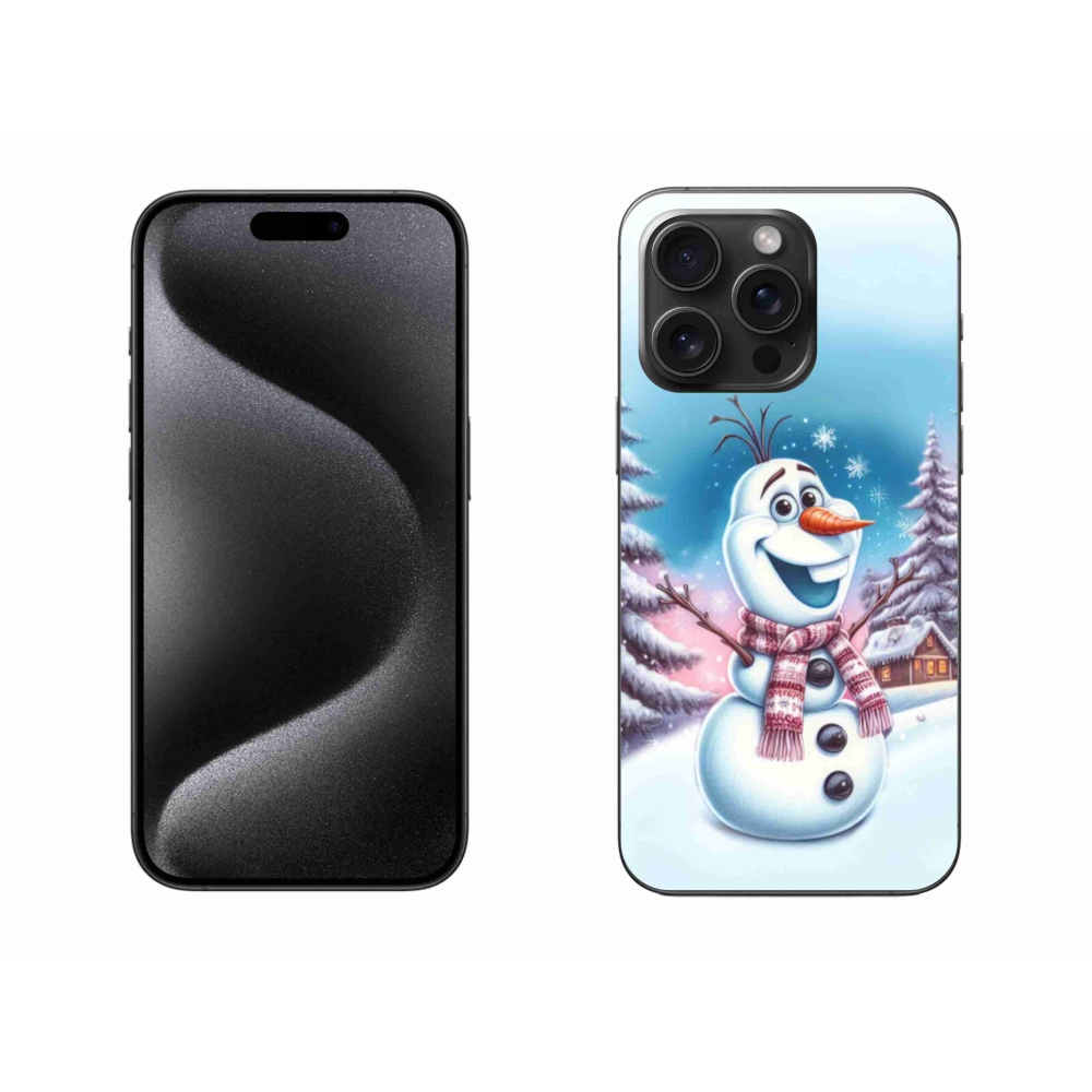 Gélový kryt mmCase na iPhone 15 Pro Max - ľadové kráľovstvo