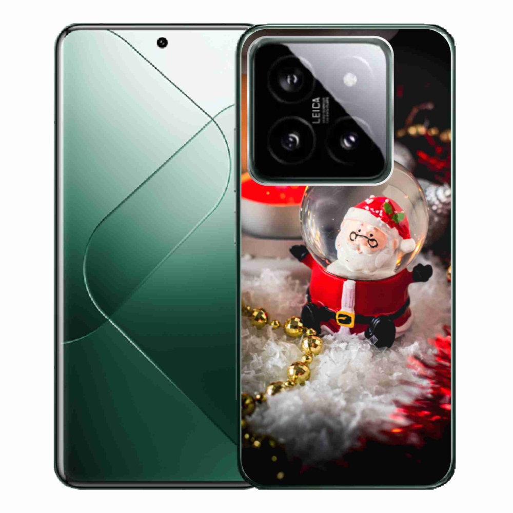 Gélový kryt mmCase na Xiaomi 14 Pro - Santa Claus 1