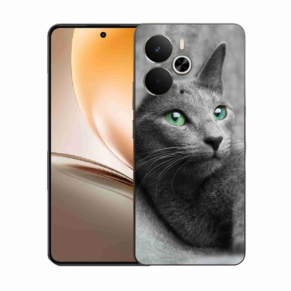 Gélový kryt mmCase na Realme 14 5G - mačka 2