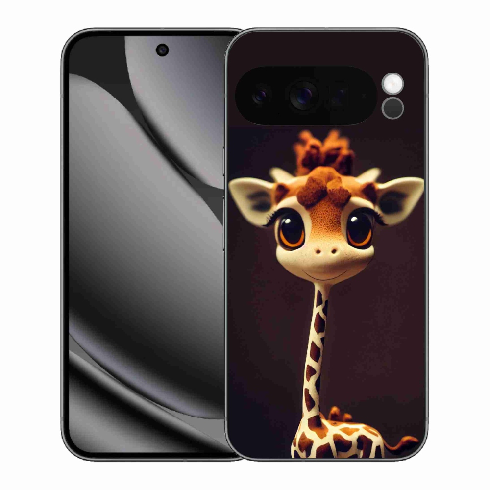 Gélový kryt mmCase na Google Pixel 10 Pro XL - malá žirafa