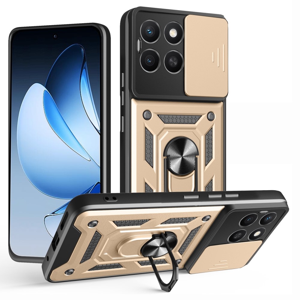 Slide odolný kryt na Honor X8c - zlatý