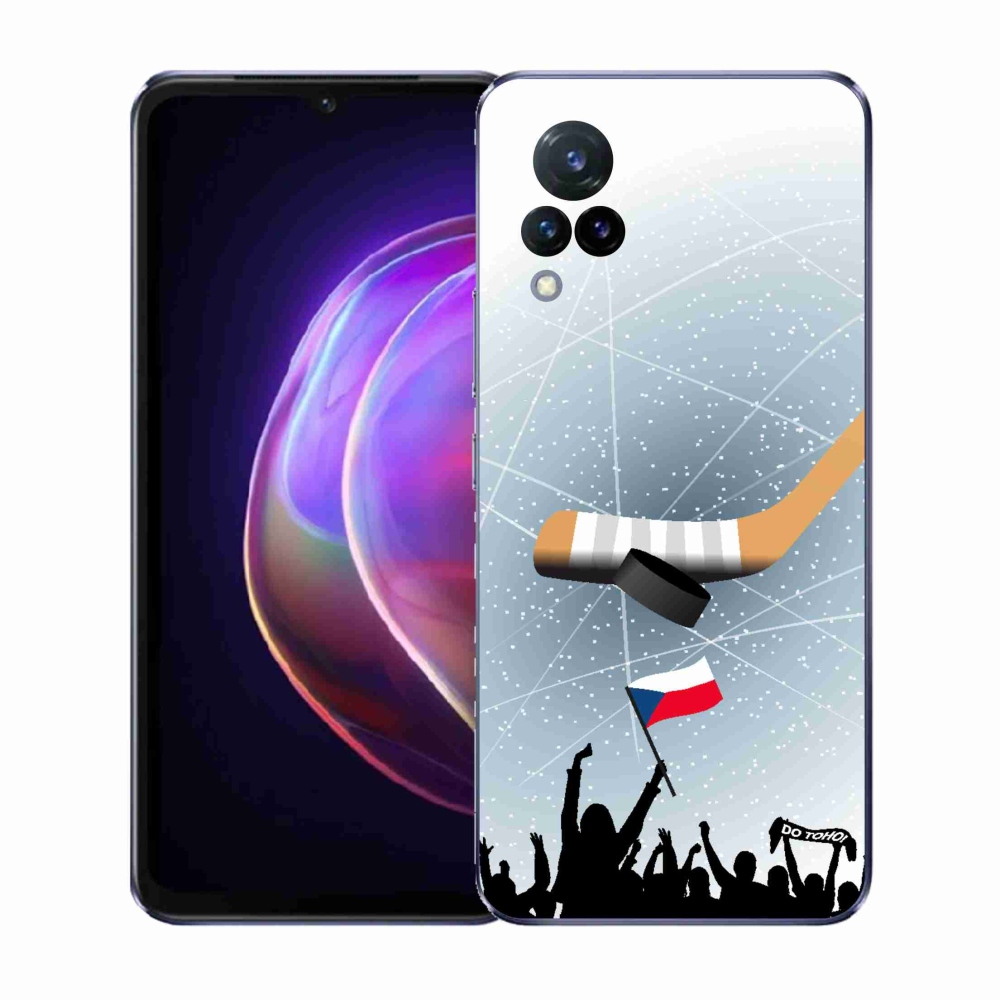 Gélový kryt mmCase na Vivo V21 4G/5G - fanúšikovia hokeja