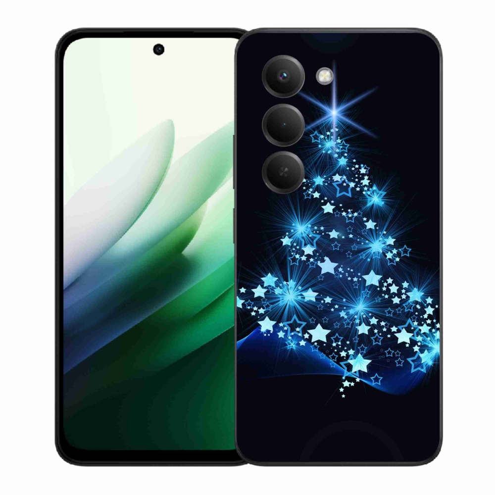 Gélový kryt mmCase na Xiaomi Redmi 15 5G (169mm) - vianočný stromček
