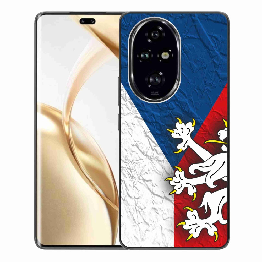Gélový kryt mmCase na Honor 200 Pro 5G - česká vlajka 1