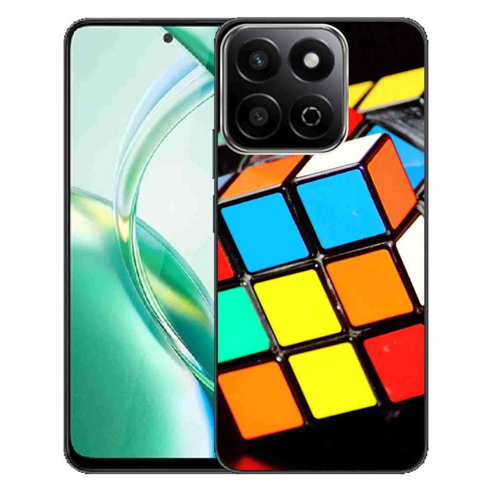 Gélový obal mmCase na Honor 200 Smart 5G - rubikova kocka