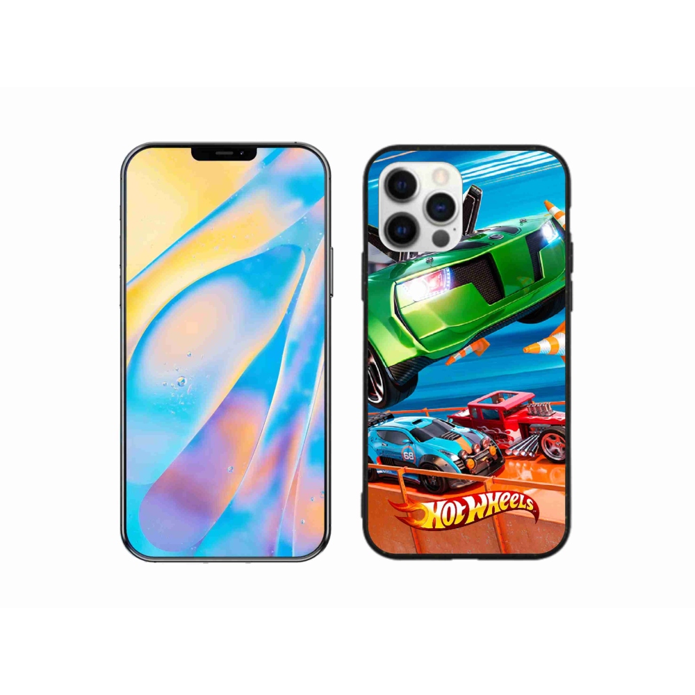 Gélový kryt mmCase na iPhone 12 - hot wheels 1