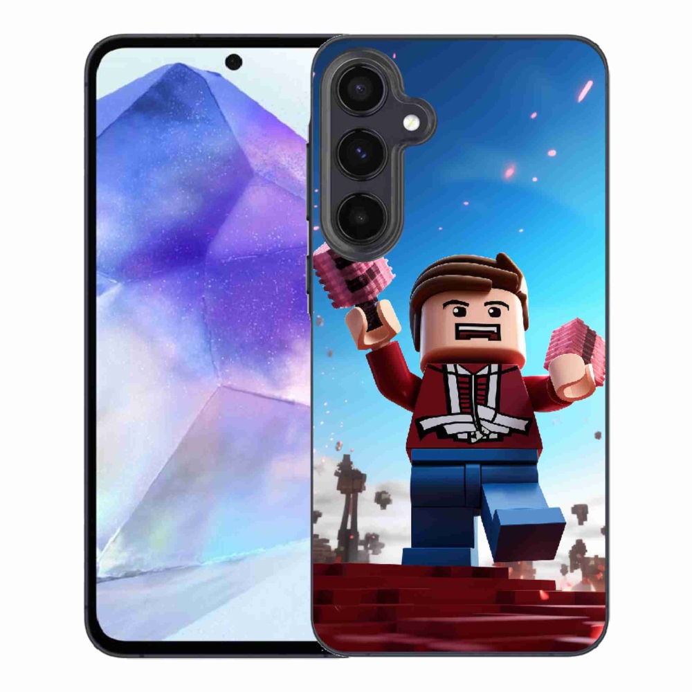 Gélový kryt mmCase na Samsung Galaxy A55 5G - roblox 2